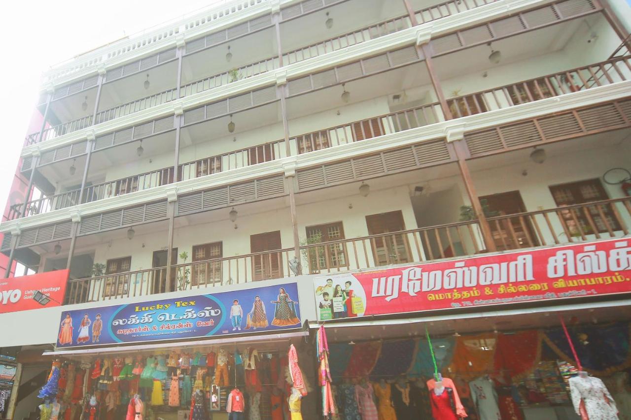 Oyo 23098 Ushama Heritage Guest House Puducherry Buitenkant foto